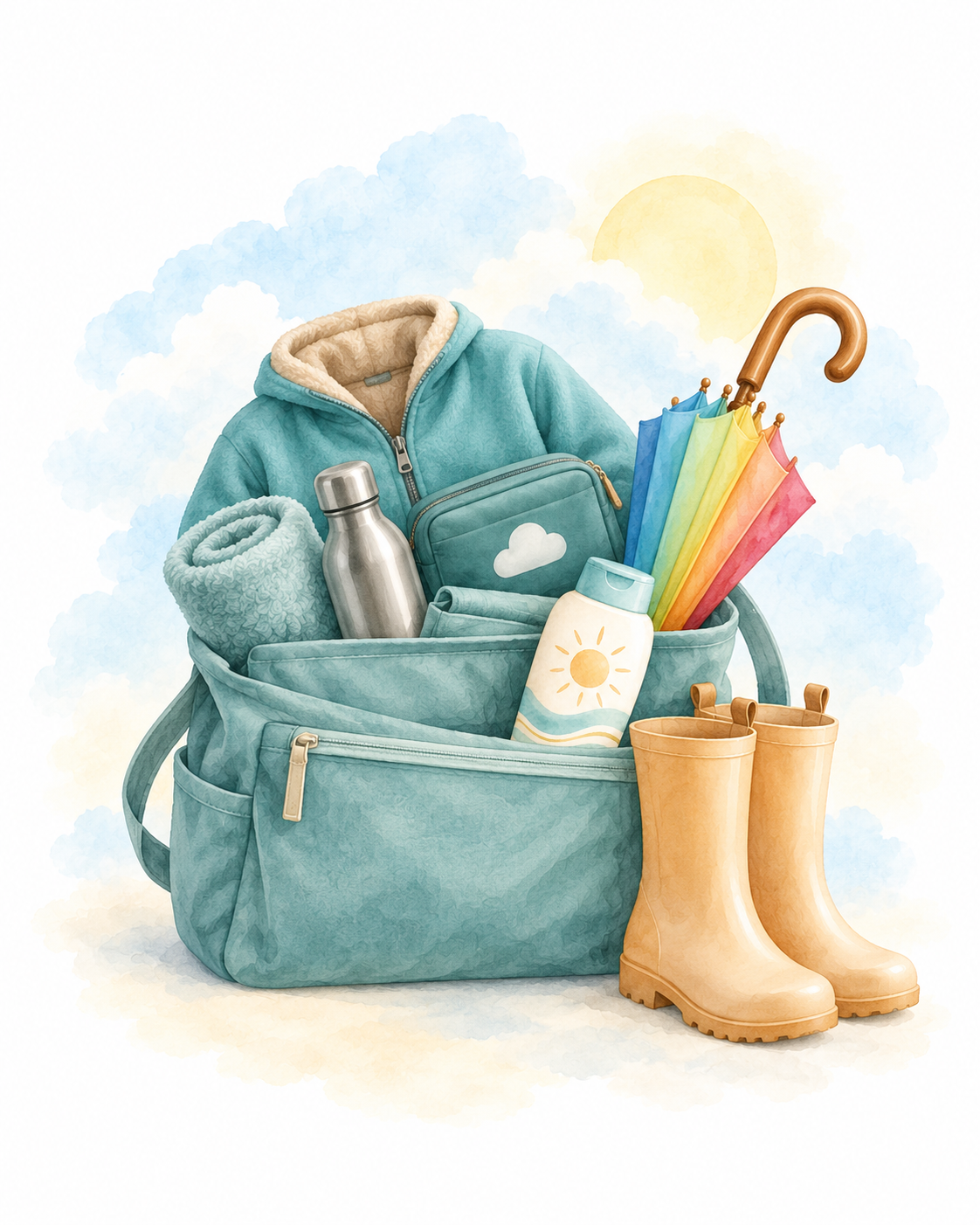 Watercolour Weather Ready kit